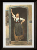 Jeune femme de Retschwiller en costume d'été
