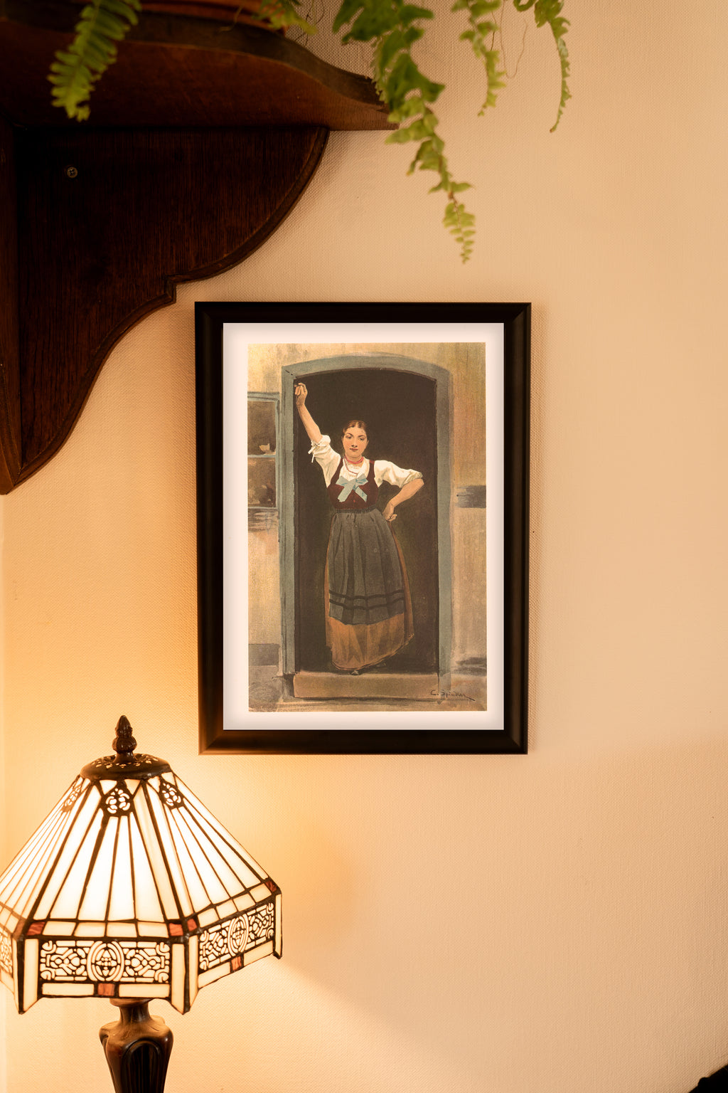 Jeune femme de Retschwiller en costume d'été